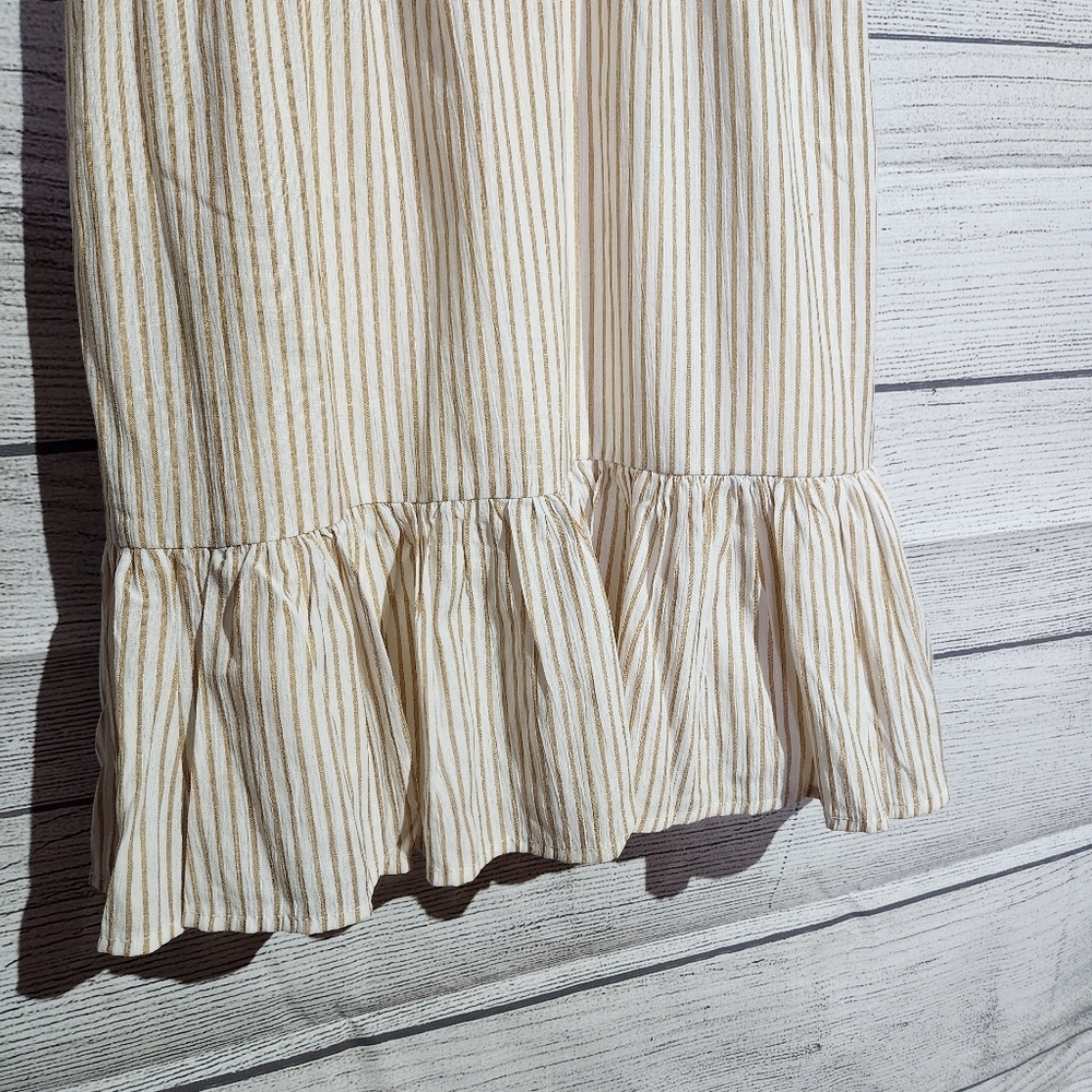 MINKPINK Cream Striped Dress, NWT Size S - Picture 3 of 10